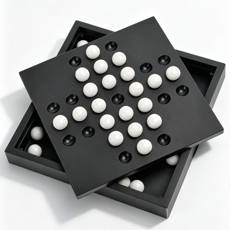 Strategy Board Game - Europejska Klasyczna Gra w Peg Solitaire,