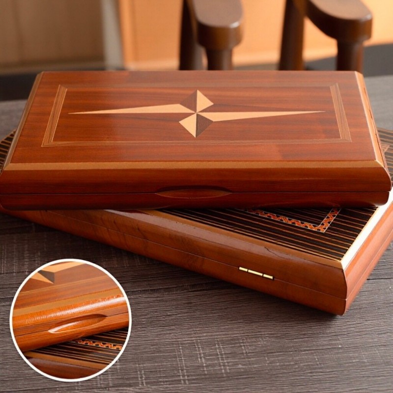 Board Game Zenith - Luksusowy profesjonalny zestaw do backgammonu z