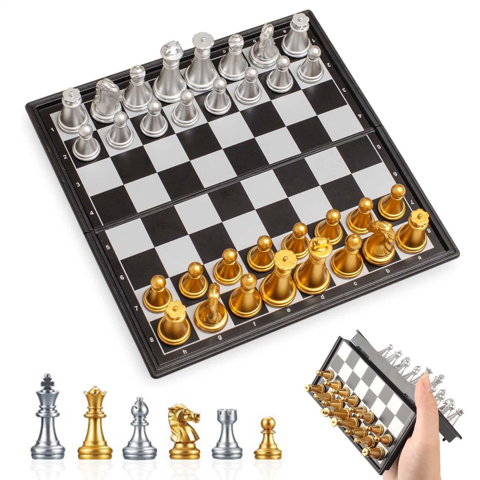 Board Game For 3 Players - Zestaw do gry w szachy, magnetyczne