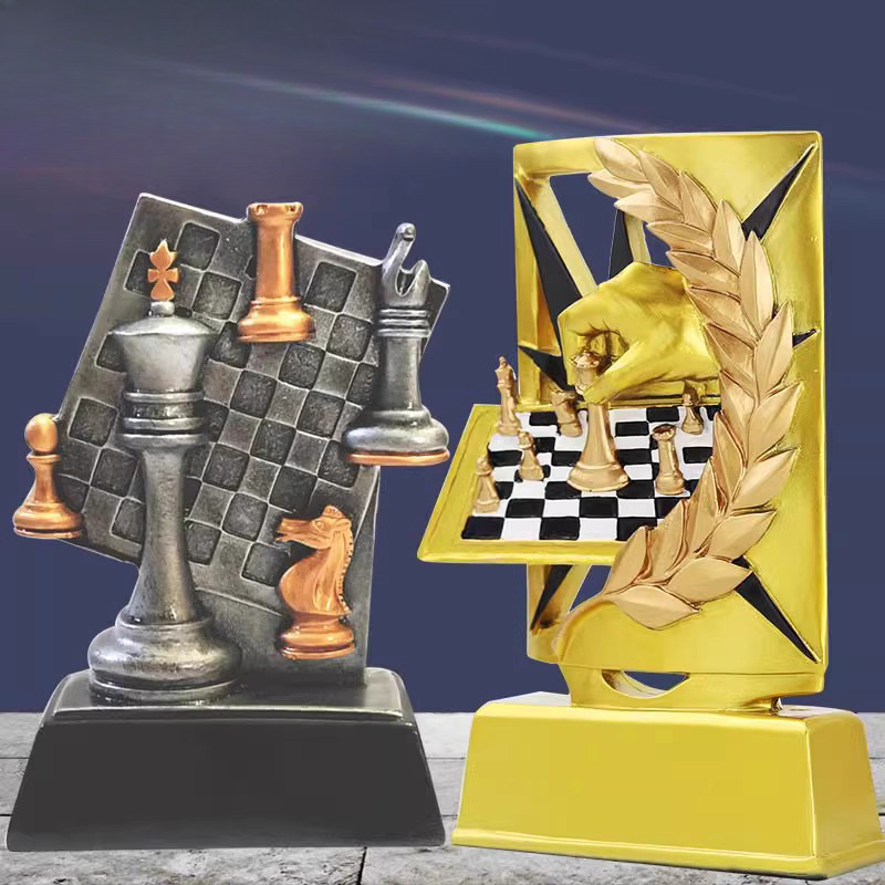 Board Game Go - Personalizowany trofeum z żywicy, nagrody na