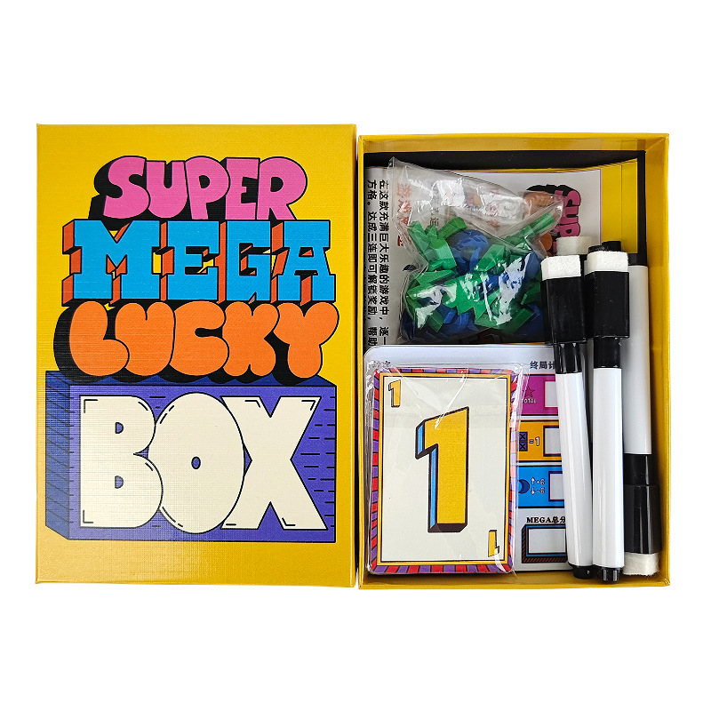 Super Mega Lucky Box Gra Plans – Strategy Board Game recenzja i cena