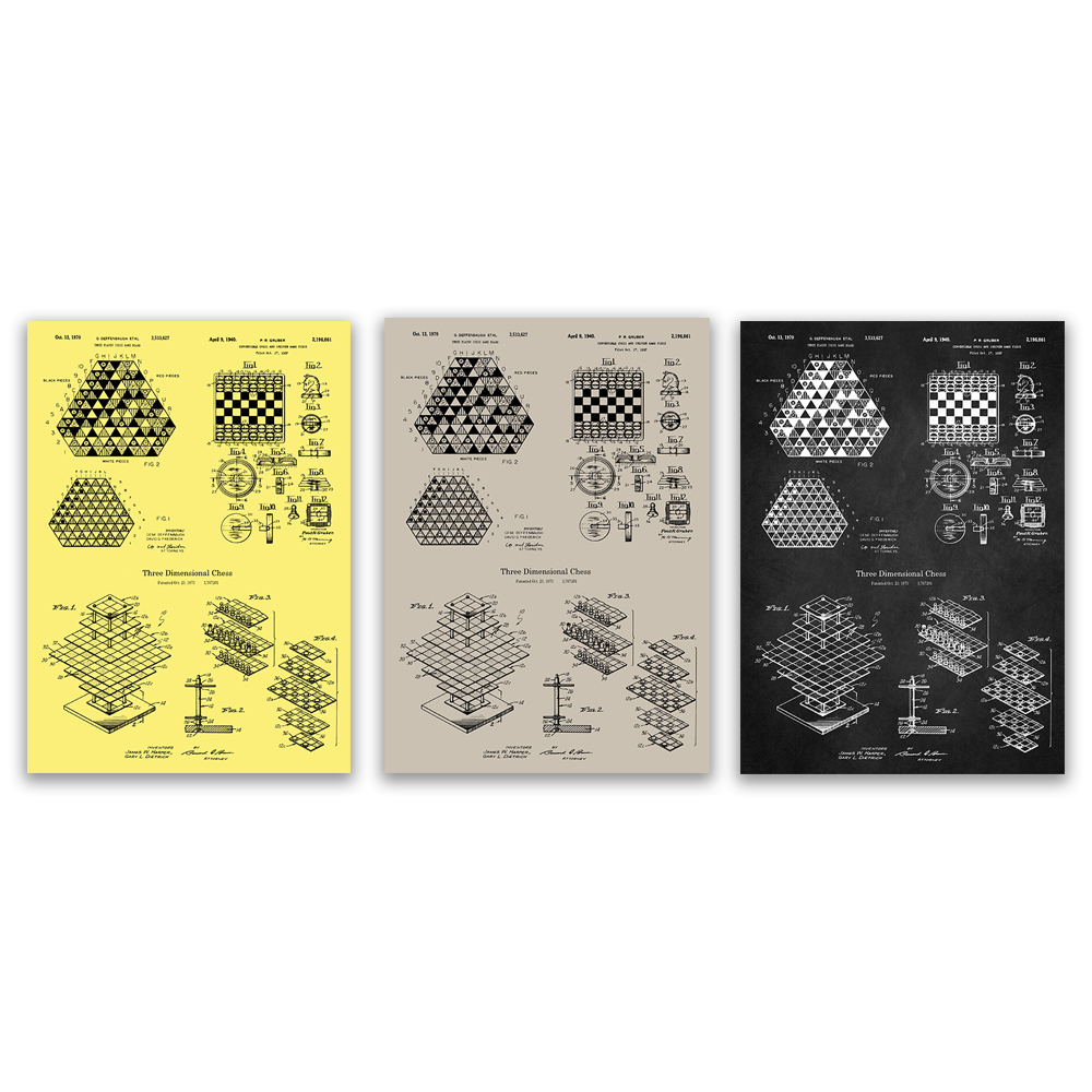 Szachy dla 3 graczy, plan szac – Board Game For 3 Players recenzja i cena