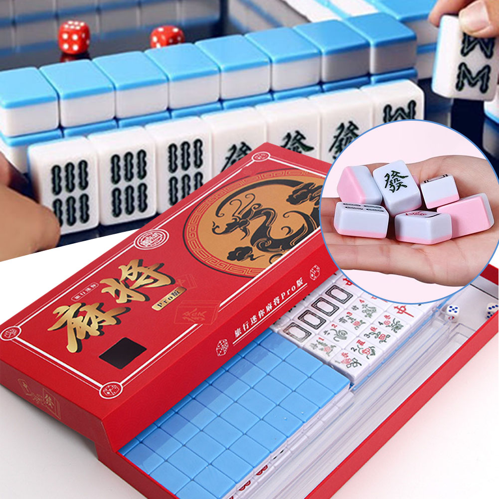 Przenośny Mini Zestaw Mahjong  – Board Game Master recenzja i cena