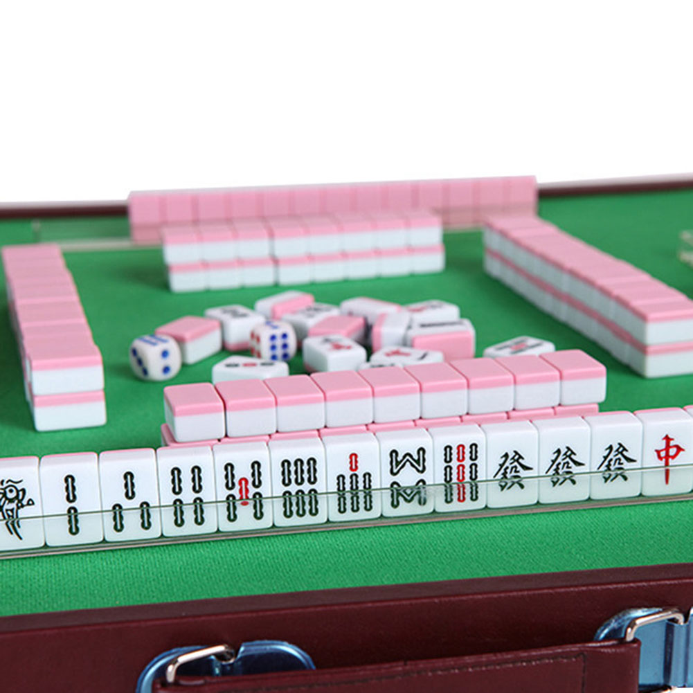 Przenośny Mini Zestaw Mahjong  – Board Game Master recenzja i cena
