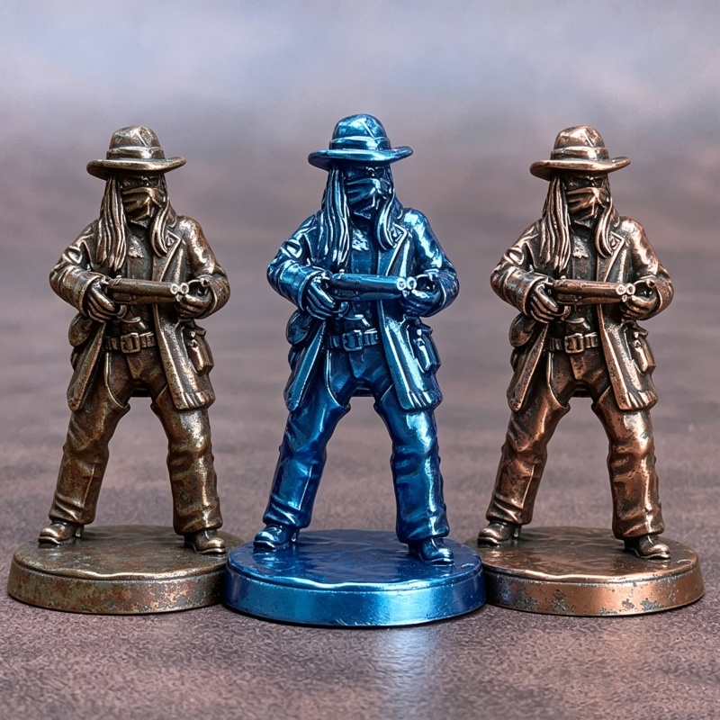 Miniaturowe figurki kowbojów z – Board Game Movie recenzja i cena