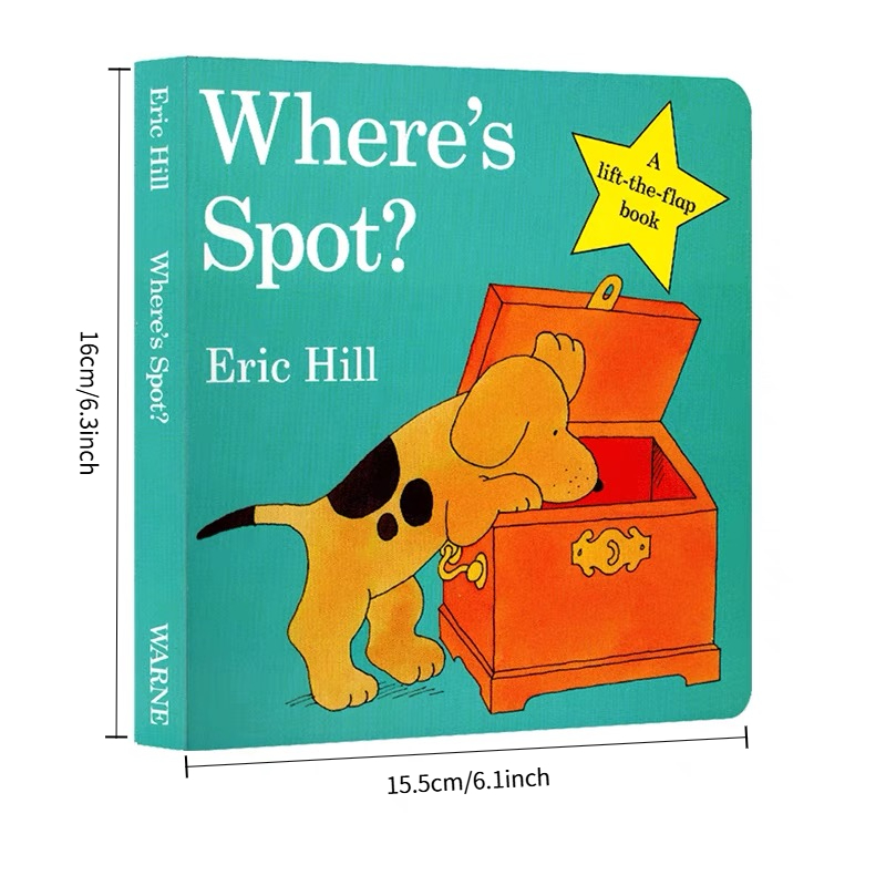Gdzie jest Spot? Książeczki z  – Board Game Dots recenzja i cena