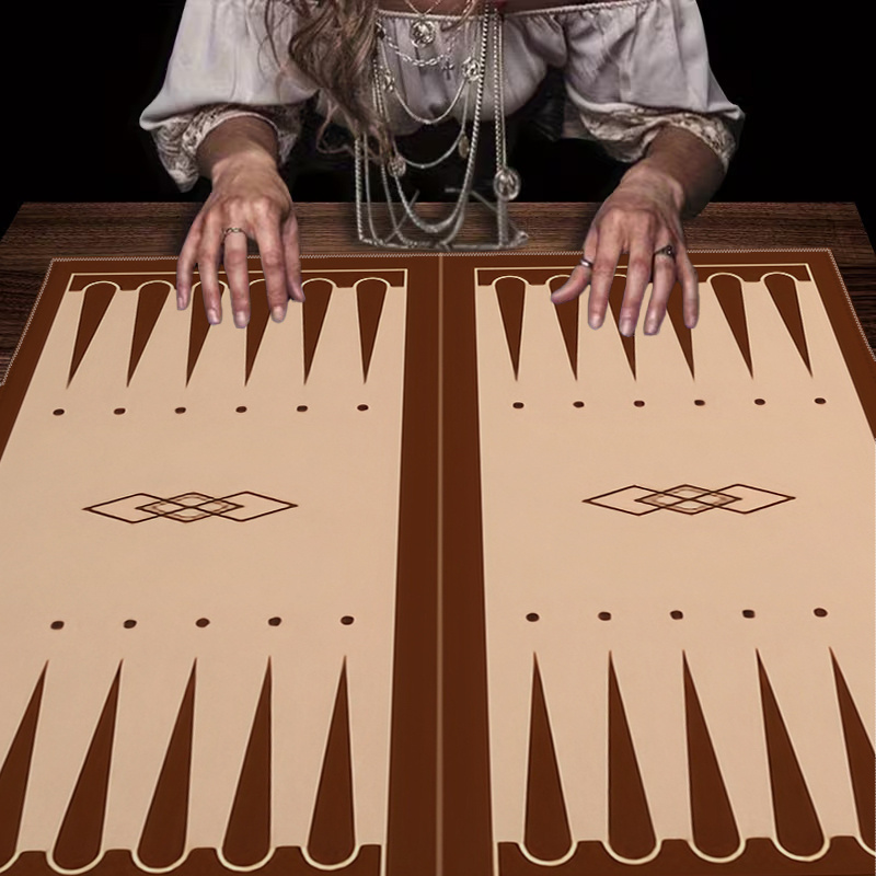 1 szt. Brązowa Mata do Backgam – Board Game Zenith recenzja i cena
