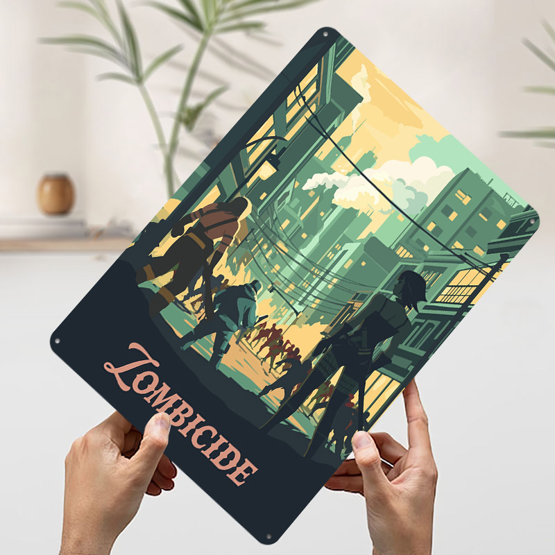 Plakat metalowy inspirowany gr – Board Game Zombicide recenzja i cena