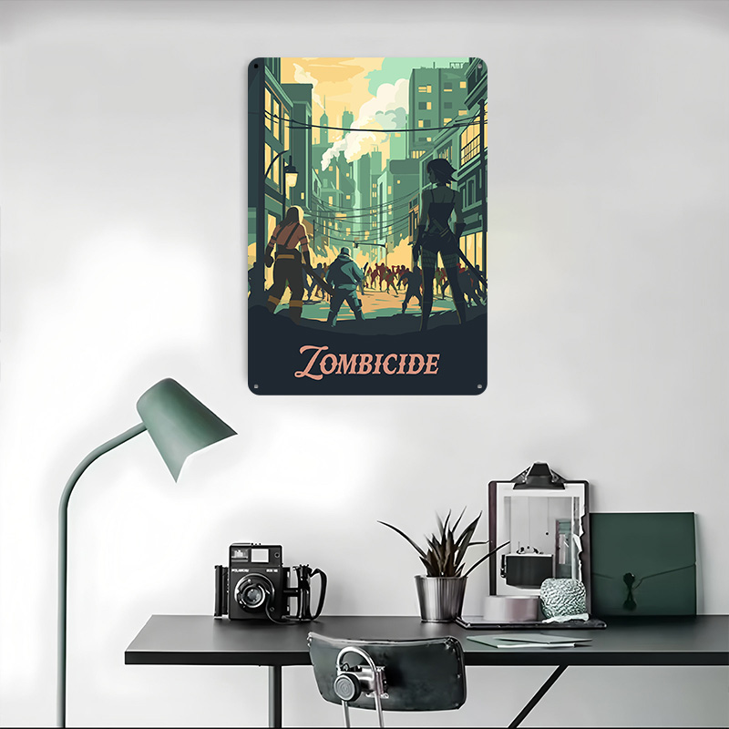 Plakat metalowy inspirowany gr – Board Game Zombicide recenzja i cena
