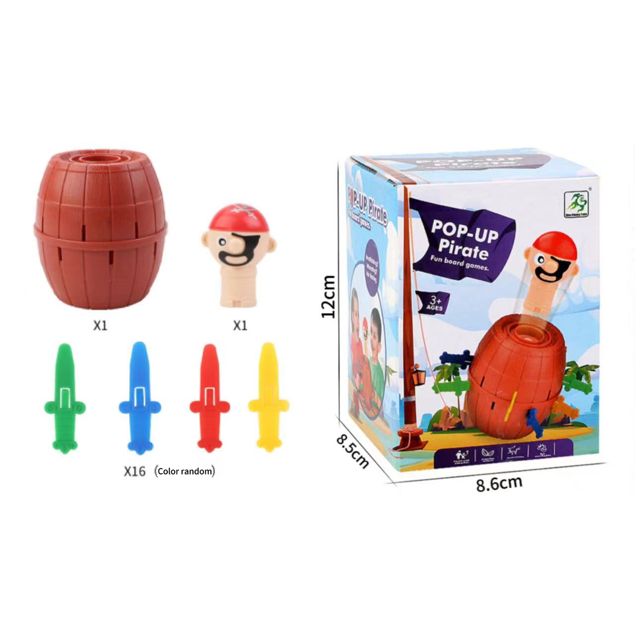 Mini Nowe Zabawne Pirackie Bec – Board Game Pirates recenzja i cena