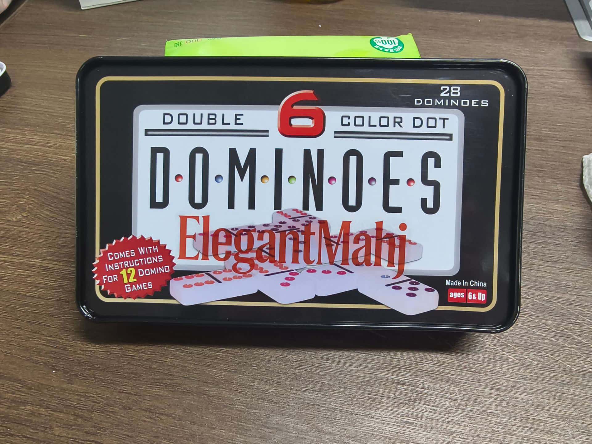 Elegancki zestaw domino Double – Board Game Dots recenzja i cena