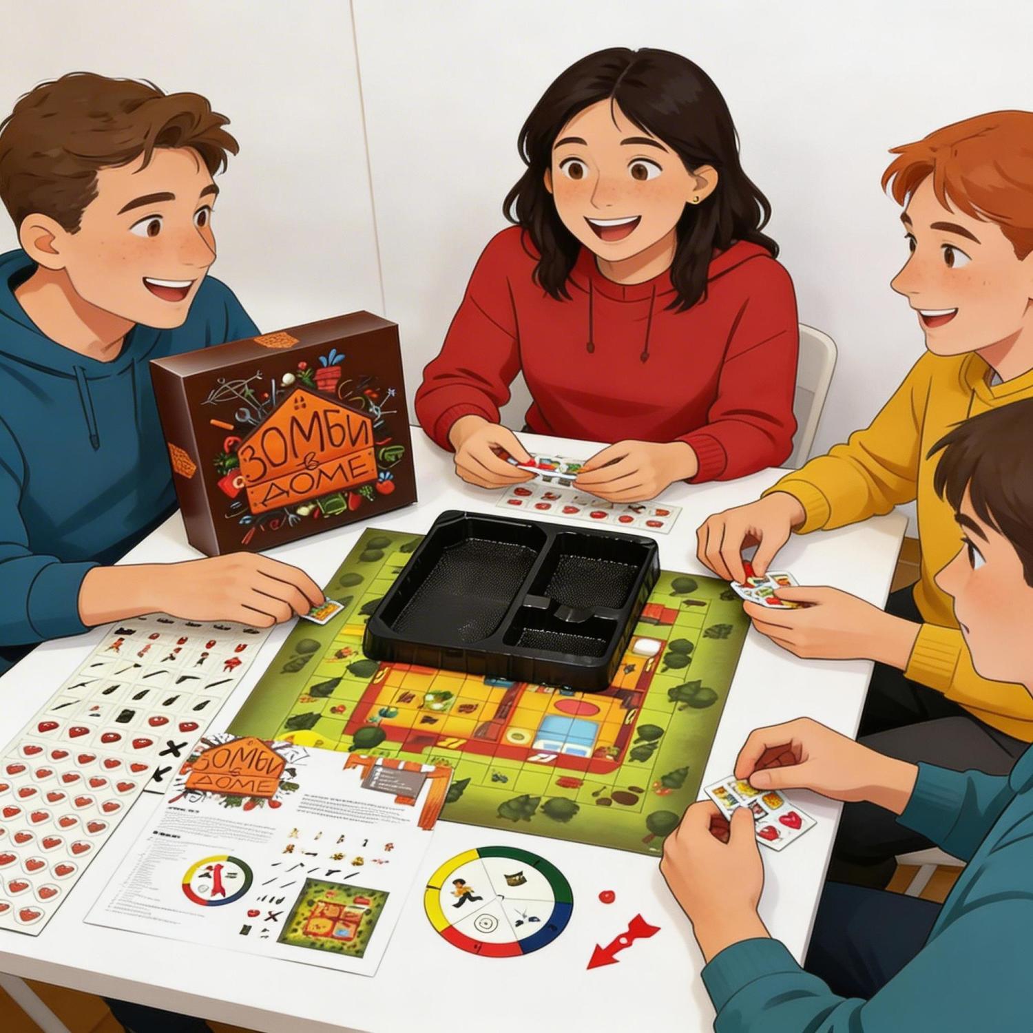 Rosyjska wersja gry planszowej – Board Game Zombie recenzja i cena