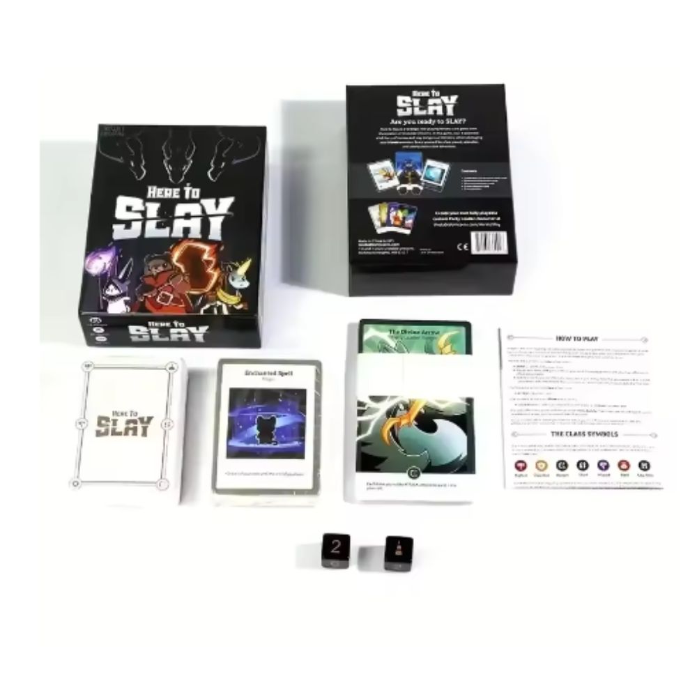 Nowa gra TeeTurtle Here to Sla – Board Game Here To Slay recenzja i cena
