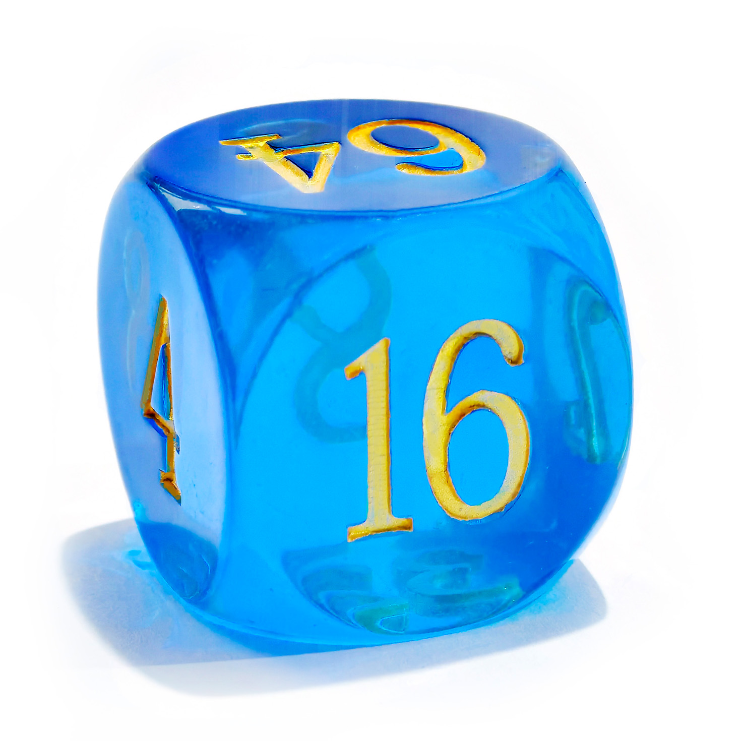Duża półprzezroczysta kostka d – Board Game Zenith recenzja i cena